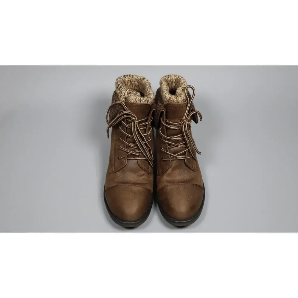 CLIFFS BY WHITE MOUNTAIN Women's Duena Hiking Style Boot Brown Size 9
